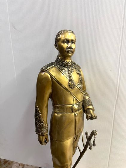 รูปปั้น เสด็จพ่อ ร.5 ทองเหลืองA1 รูปที่ 3