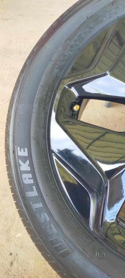 แม็กขอบ16 สีอบpowder coat พร้อมยางwestlake 195 60 16 ปี24 ใส่ yaris vios ได้ทุกรุ่นตุ่มหน้ายางยังอยู่ทุกเส้น ยางไทย รูปที่ 8