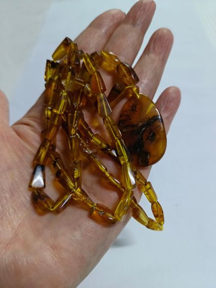 สร้อยอำพัน พร้อมจี้ รูปที่ 6