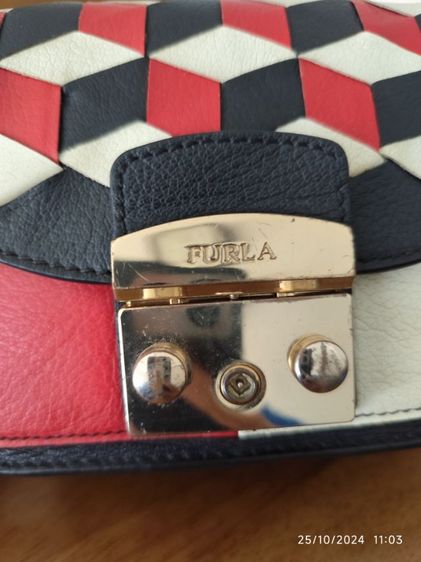 กระเป๋าสะพายข้าง FURLA มือสอง รูปที่ 6