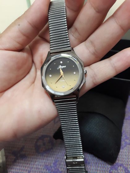 นาฬิกาข้อมือผู้หญิง แบรนด์ ginque แท้ 100 เปอร์เซ็นต์ สภาพสวย ใช้งานน้อย เดินปกติพร้อมใช้งาน งานสะสมแม่ค้า ดูแลรักษาดี รูปที่ 8