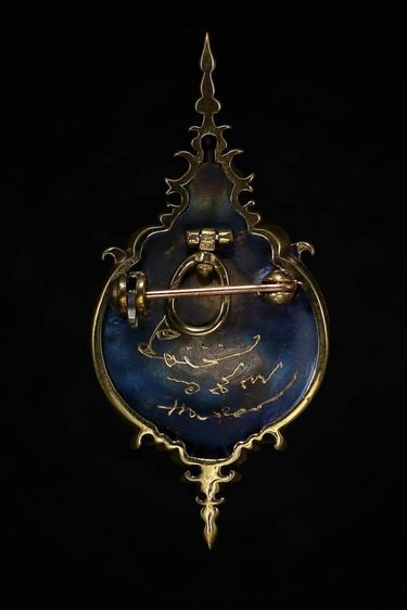 เข็มกลัด วัดร่องขุ่น 60ปี อ.เฉลิมชัย โฆษิตพิพัฒน์ ศิลปินแห่งชาติ พิเศษ 2 ลายเซ็นต์ นิยม รูปที่ 5