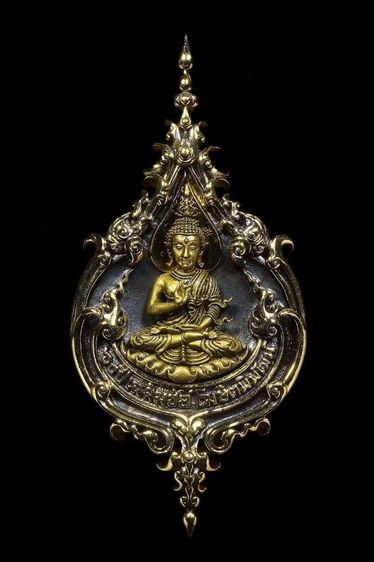 เข็มกลัด วัดร่องขุ่น 60ปี อ.เฉลิมชัย โฆษิตพิพัฒน์ ศิลปินแห่งชาติ พิเศษ 2 ลายเซ็นต์ นิยม รูปที่ 4