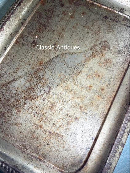 ถาด บรั่นดี มิวกาว กรุงสยาม เก่าโบราณสะสม รูปที่ 3