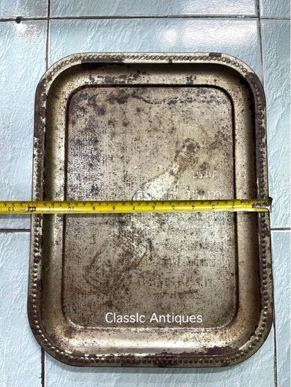 ถาด บรั่นดี มิวกาว กรุงสยาม เก่าโบราณสะสม รูปที่ 14