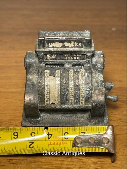 กบเหลาดินสอ ทรงเครื่องคิดเงิน โบราณเก่าสะสม รูปที่ 8