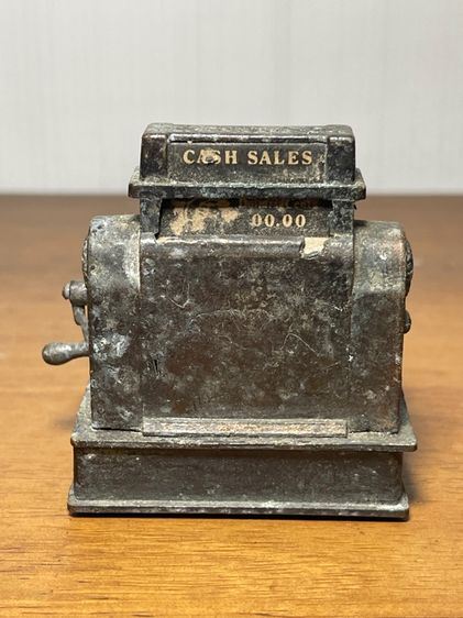 กบเหลาดินสอ ทรงเครื่องคิดเงิน โบราณเก่าสะสม รูปที่ 4