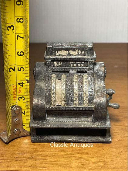 กบเหลาดินสอ ทรงเครื่องคิดเงิน โบราณเก่าสะสม รูปที่ 7