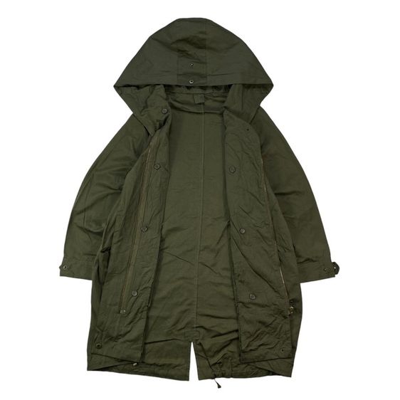 เสื้อคลุมมีฮู๊ดแนวทหารสวยใส่สบายกันลมกันแดดกันหนาว รูปที่ 4