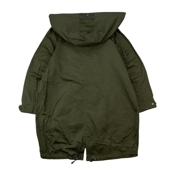 เสื้อคลุมมีฮู๊ดแนวทหารสวยใส่สบายกันลมกันแดดกันหนาว รูปที่ 2