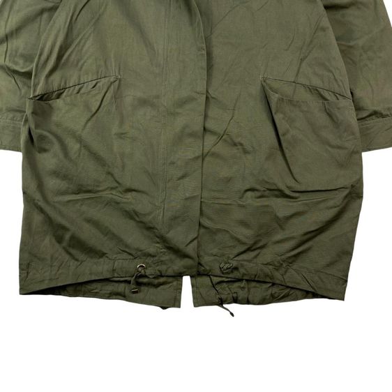 เสื้อคลุมมีฮู๊ดแนวทหารสวยใส่สบายกันลมกันแดดกันหนาว รูปที่ 5