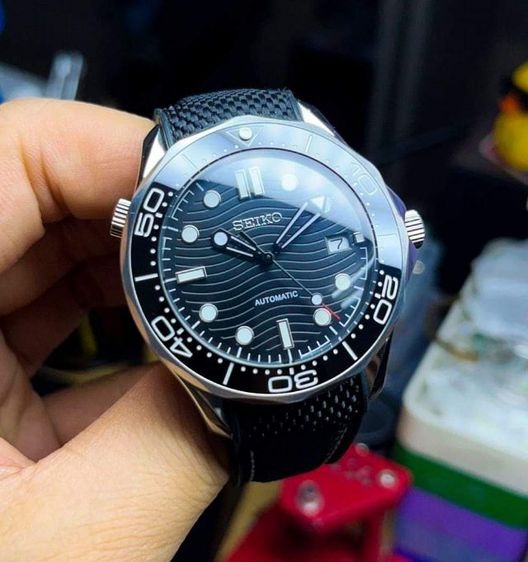 Seiko Modify Seamaster 300 James Bond 007 รูปที่ 5
