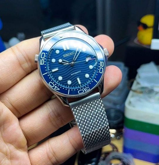 Seiko Modify Seamaster 300 James Bond 007 รูปที่ 9