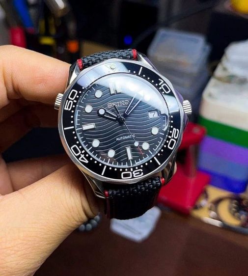Seiko Modify Seamaster 300 James Bond 007 รูปที่ 8