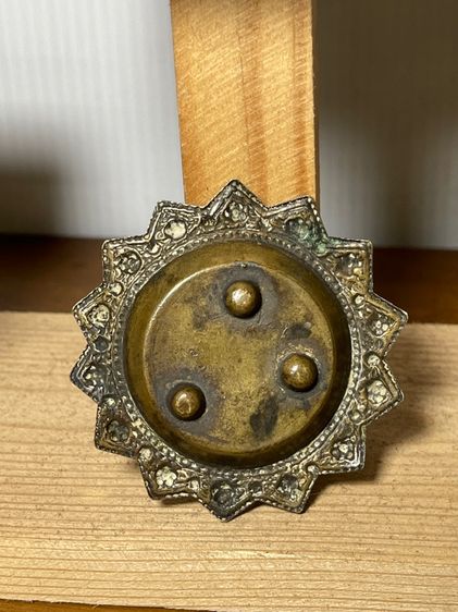 ถาด ทองเหลือง จิ๋วปี2509 โบราณเก่าสะสม รูปที่ 2