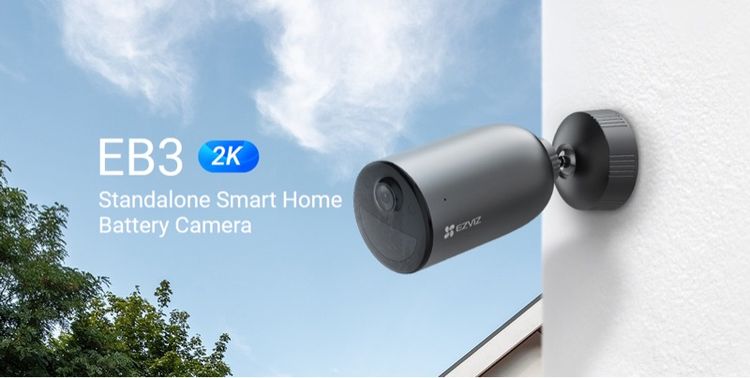 กล้องวงจรปิดภายนอก พร้อมแผงโซล่า Smart IP Camera 3.0MP EZVIZ EB3 Solar Panel รูปที่ 5
