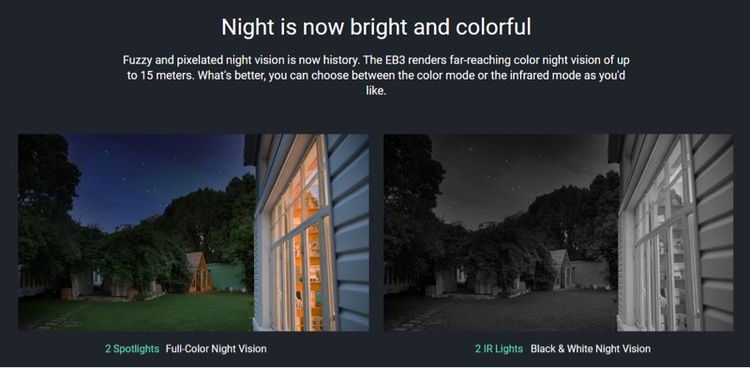 กล้องวงจรปิดภายนอก พร้อมแผงโซล่า Smart IP Camera 3.0MP EZVIZ EB3 Solar Panel รูปที่ 10