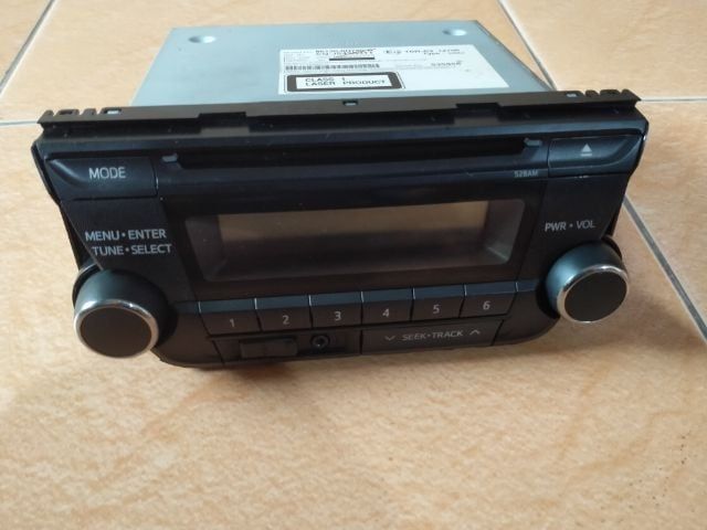 วิทยุเดิมแท้ถอดtoyotaยาริตปี14