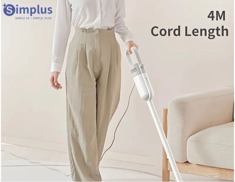 เครื่องดูดฝุ่นใช้ไฟฟ้า Simplus Simple Household 400W สายไฟยาว 4 เมตร
