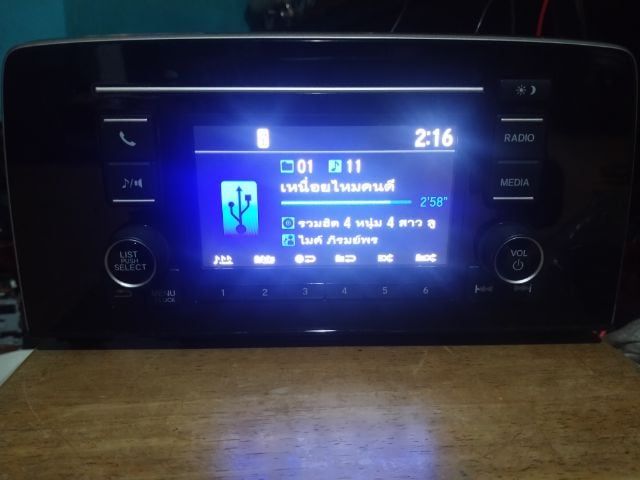 วิทยุเดิมแท้ถอดฮอนด้าcrv-g5
