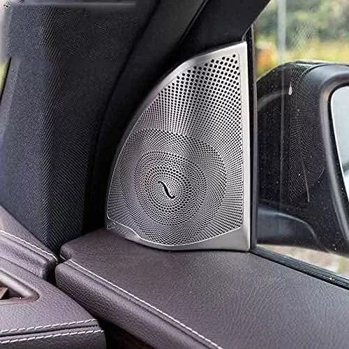 ฝาครอบลำโพง Bermester Benz W253 GLC เนื้อStainlessแท้ เป็นของใหม่ รูปที่ 9