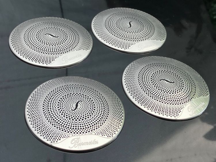 ฝาครอบลำโพง Bermester Benz W253 GLC เนื้อStainlessแท้ เป็นของใหม่ รูปที่ 2