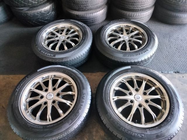 ล้อแม็กขอบ 17 6 รูพร้อมยาง