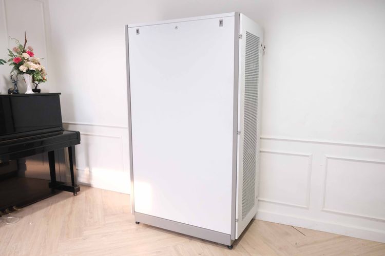 19" Germany Server Rack ตู้ Server Rack สูง 180 cm ตู้เสริฟเวอร์โครงเหล็กสีขาว ตู้แร็ค IT  แบบมีล้อ รูปที่ 2