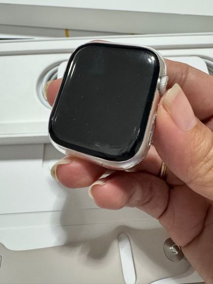 Apple Watch S8 41mm Star Alu Sport Band gps   รูปที่ 8