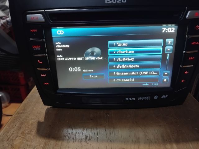 วิทยุจอเดิมแท้ถอดกระบะisuzuมีGPS รูปที่ 3