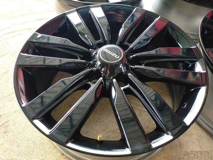 แม็กอีซูซุ ขอบ18 สีอบpowder coat ใส่ isuzu ตัวสูงได้ทุกรุ่นmu x mu7 รูปที่ 3