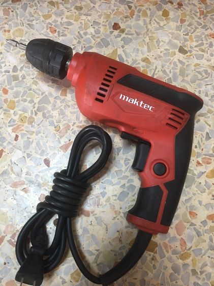 สว่านไฟฟ้าระบบใครควงได้ซ้ายขวา maktec MY607  10mm ปรับซ้ายขวาได้แต่สภาพสวยพร้อมใช้งาน รูปที่ 2
