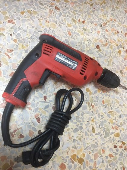 สว่านไฟฟ้าระบบใครควงได้ซ้ายขวา maktec MY607  10mm ปรับซ้ายขวาได้แต่สภาพสวยพร้อมใช้งาน รูปที่ 4