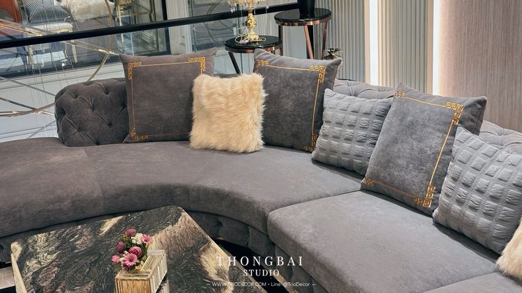 𝙻𝙸𝙴𝚅𝙸𝚃𝙾 𝚕𝚞𝚡𝚞𝚛𝚒𝚘𝚞𝚜 𝙸𝚝𝚊𝚕𝚒𝚊𝚗 𝙲𝚘𝚗𝚎𝚛 𝚜𝚘𝚏𝚊  โซฟามุม รุ่น ลิเอวีโต รูปที่ 5