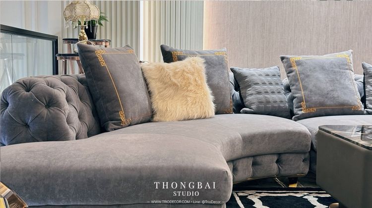 𝙻𝙸𝙴𝚅𝙸𝚃𝙾 𝚕𝚞𝚡𝚞𝚛𝚒𝚘𝚞𝚜 𝙸𝚝𝚊𝚕𝚒𝚊𝚗 𝙲𝚘𝚗𝚎𝚛 𝚜𝚘𝚏𝚊  โซฟามุม รุ่น ลิเอวีโต รูปที่ 3