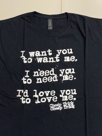 เสื้อยืดวง Cheap Trick รูปที่ 4