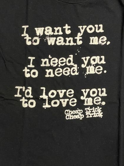 เสื้อยืดวง Cheap Trick รูปที่ 6