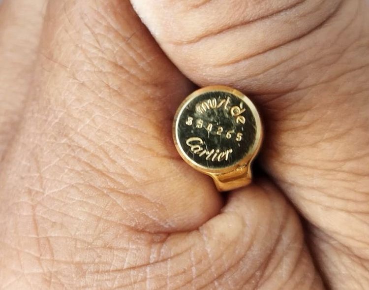 ปากกา Cartier Collection ตัวเรือนสีแดง เคลือบทองหนา  สภาพสวยใช้งานได้ปกติ  มือสองนำเข้าจากญี่ปุ่น ของเเท้💯 รูปที่ 8