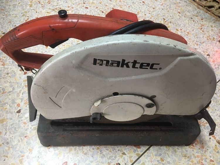 เลื่อยตัดไฟเบอร์ maktec MT243 355mm ขนาด 14 นิ้วสภาพดีสวยพร้อมใช้งาน รูปที่ 4