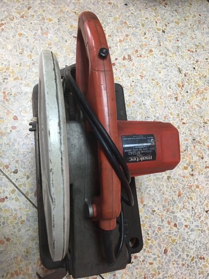 เลื่อยตัดไฟเบอร์ maktec MT243 355mm ขนาด 14 นิ้วสภาพดีสวยพร้อมใช้งาน รูปที่ 5