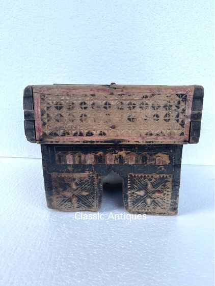 เชี่ยนหมาก ขันหมาก ไม้โบราณ A5