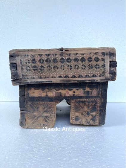 เชี่ยนหมาก ขันหมาก ไม้โบราณ A5 รูปที่ 5