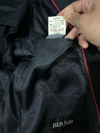 🌈เสื้อสูท เสื้อเบลเซอร์ แบรนด์แท้ "RichJuke งานญี่ปุ่นแท้💯แบรนด์แท้ 💯👉แบรนด์ดัง ✨️ รูปที่ 8