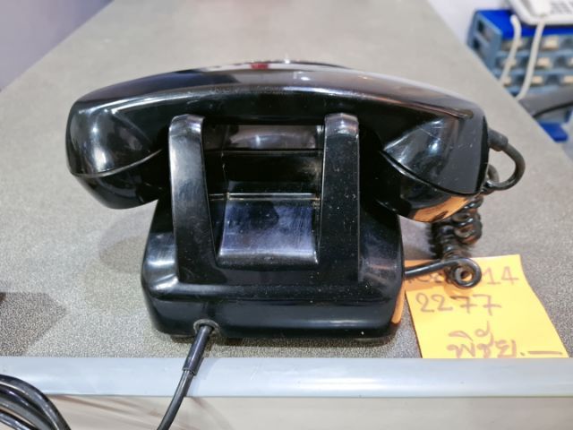 ขายโทรศัพท์โบราณแบบหมุนสีดำ ใช้งานได้ปกติทั้งโทรเข้า-โทรออก สภาพสวย รูปที่ 6