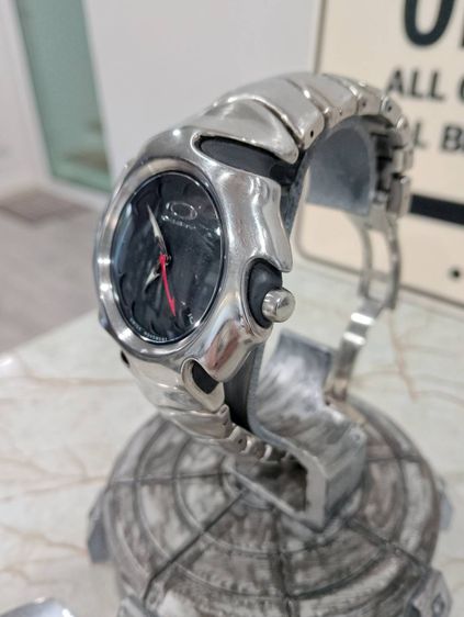 นาฬิกา oakley blade custom  polished หน้าดำ รูปที่ 3