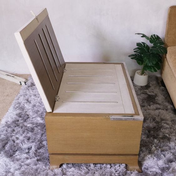 ที่วางกระเป๋าเดินทาง ในโรงแรม ตู้ไม้วางกระเป๋า 2 ลิ้นชัก รูปที่ 4