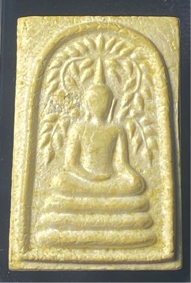 พระสมเด็จปรกโพธิ์ พิมพ์สดุ้งกลับ ขอบเดียว  เอวเล็กนิยม   หลวงพ่อวัดเขาตะเครา  จ.เพชรบุรี  พิมพ์ใหญ่ รุ่น 2   ปี 2516     P 598 รูปที่ 3