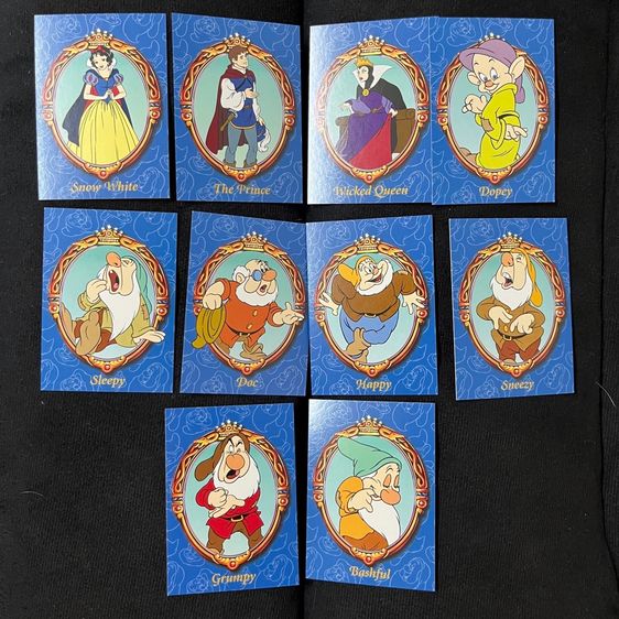 เซ็ทการ์ด Snow White and the Seven Dwarfs (90 ใบ)  รูปที่ 7