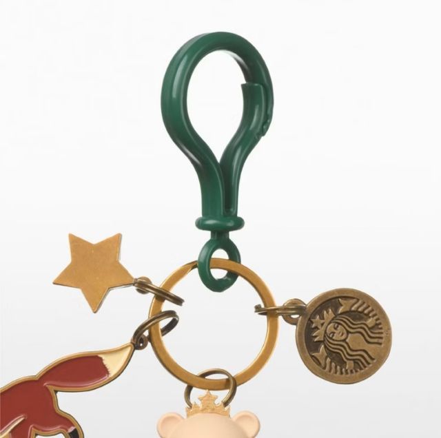 พวงกุญแจ Starbucks Bearista Siren  Woodland Guardian Keychain พวงกุญแจสตาร์บัคส์  รูปที่ 2