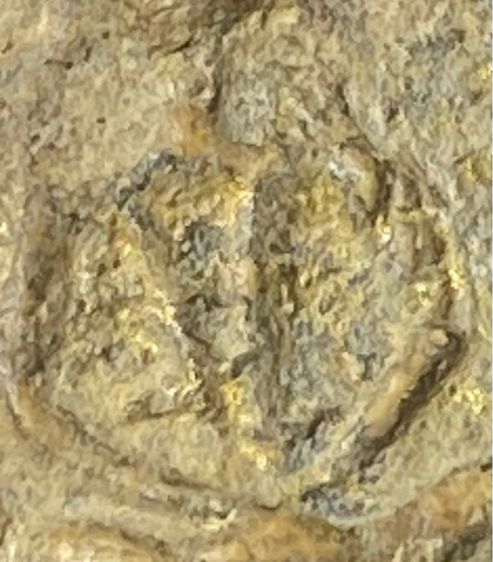 พระสมเด็จเกศไชโย พิมพ์ 6 ชั้น อกตลอด   พระใช้มาแต่เดิมมีสึก เก่าเป็นธรรมชาติ     P 295 รูปที่ 8